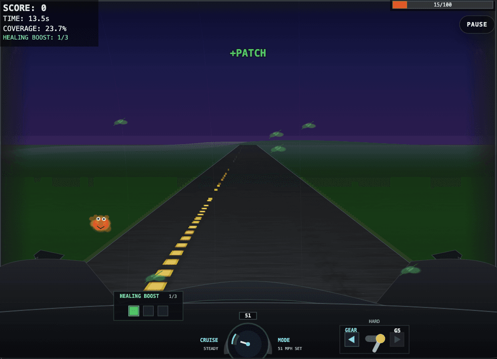 Trek Splat screenshot 1